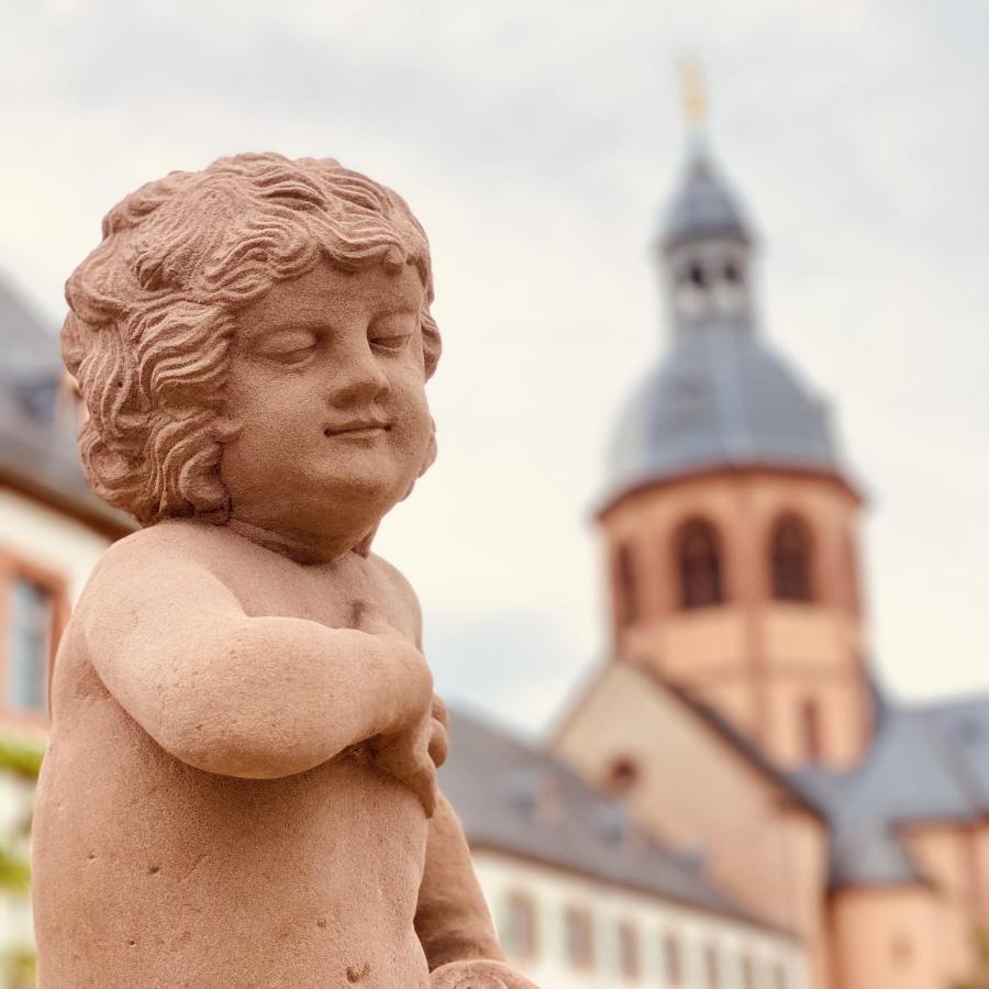 Kapellenblick Seligenstadt Esterno foto